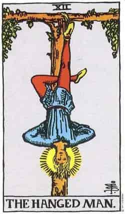 매달린 사람 (The Hanged Man) 타로 카드