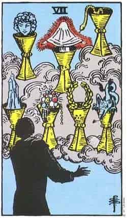 컵 7 (Seven of Cups) 타로 카드